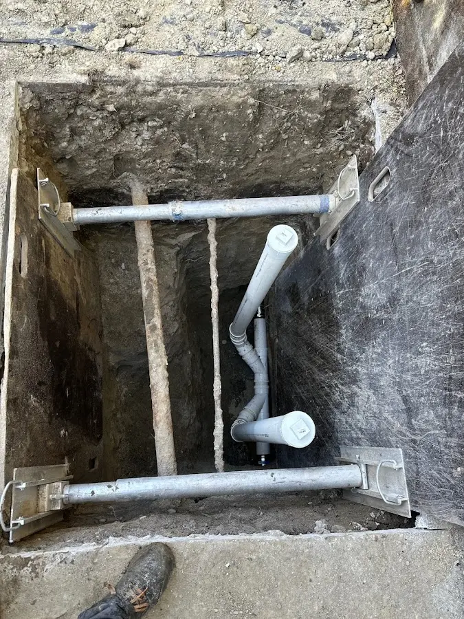 Experienced plumber completing Gas Line Repair work in Windsor
